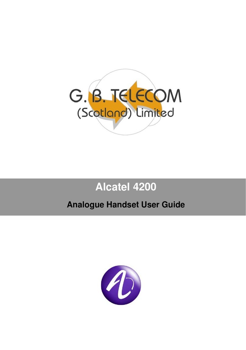 Alcatel EASY REFLEXES 4200 user guide