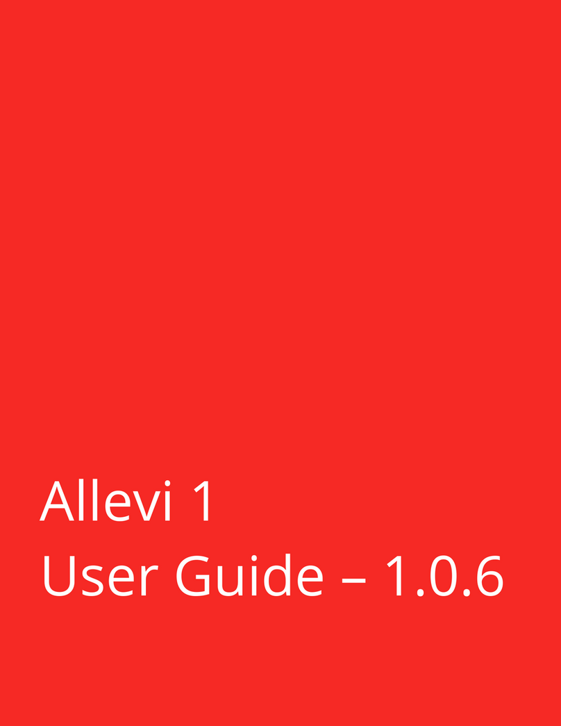 Allevi Allevi 1 user guide