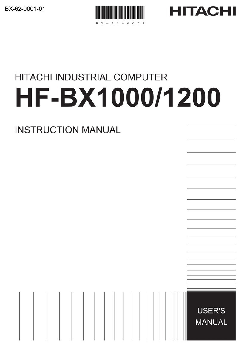 Hitachi HF-BX1000 instruction manual