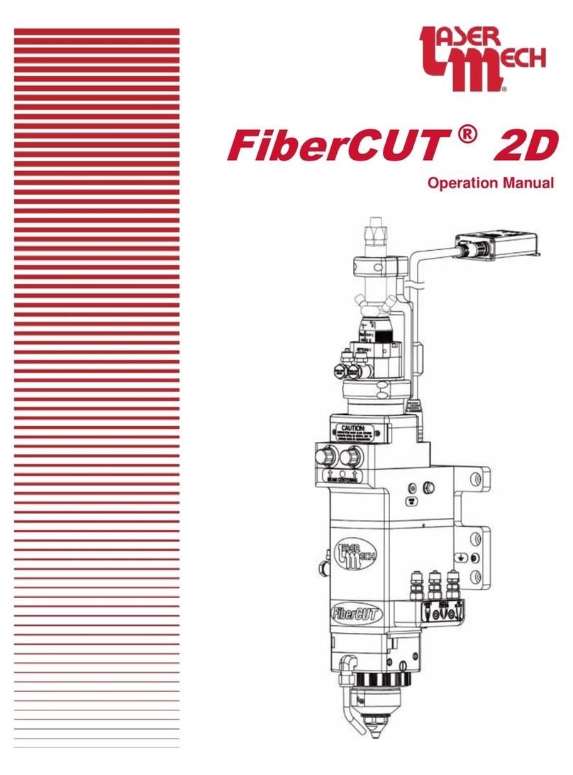 LaserMech FiberCUT 2D Operation manual