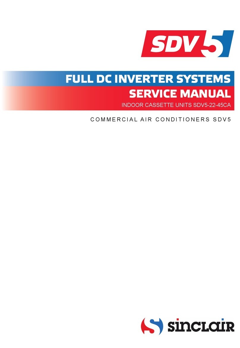 Sinclair SDV5 Series User manual Sinclair SDV5 Series User manual