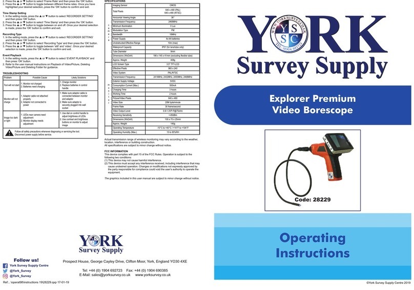 York 28229 operating instructions