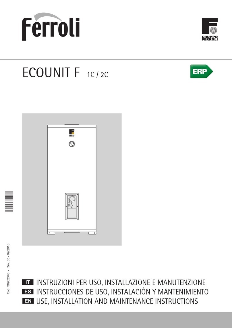 ferolli ECOUNIT F 1C Series Technical manual