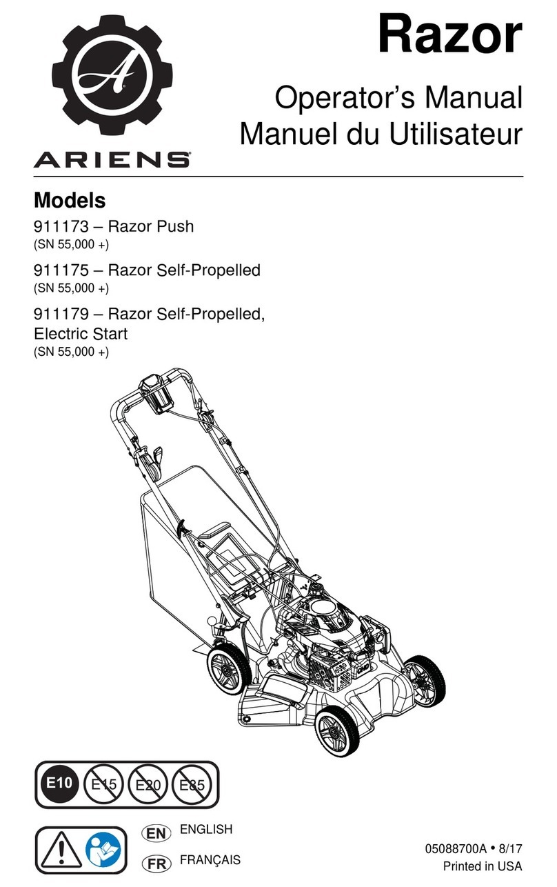 Ariens Razor 911173 Operator's manual