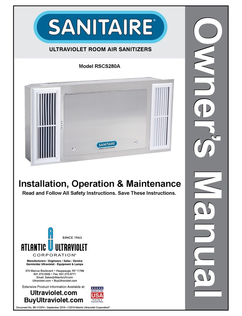 Sanitaire RSCS280A owner's manual