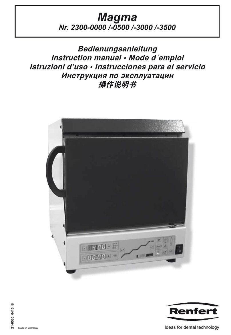 Renfert Magma 2300-0000 User manual