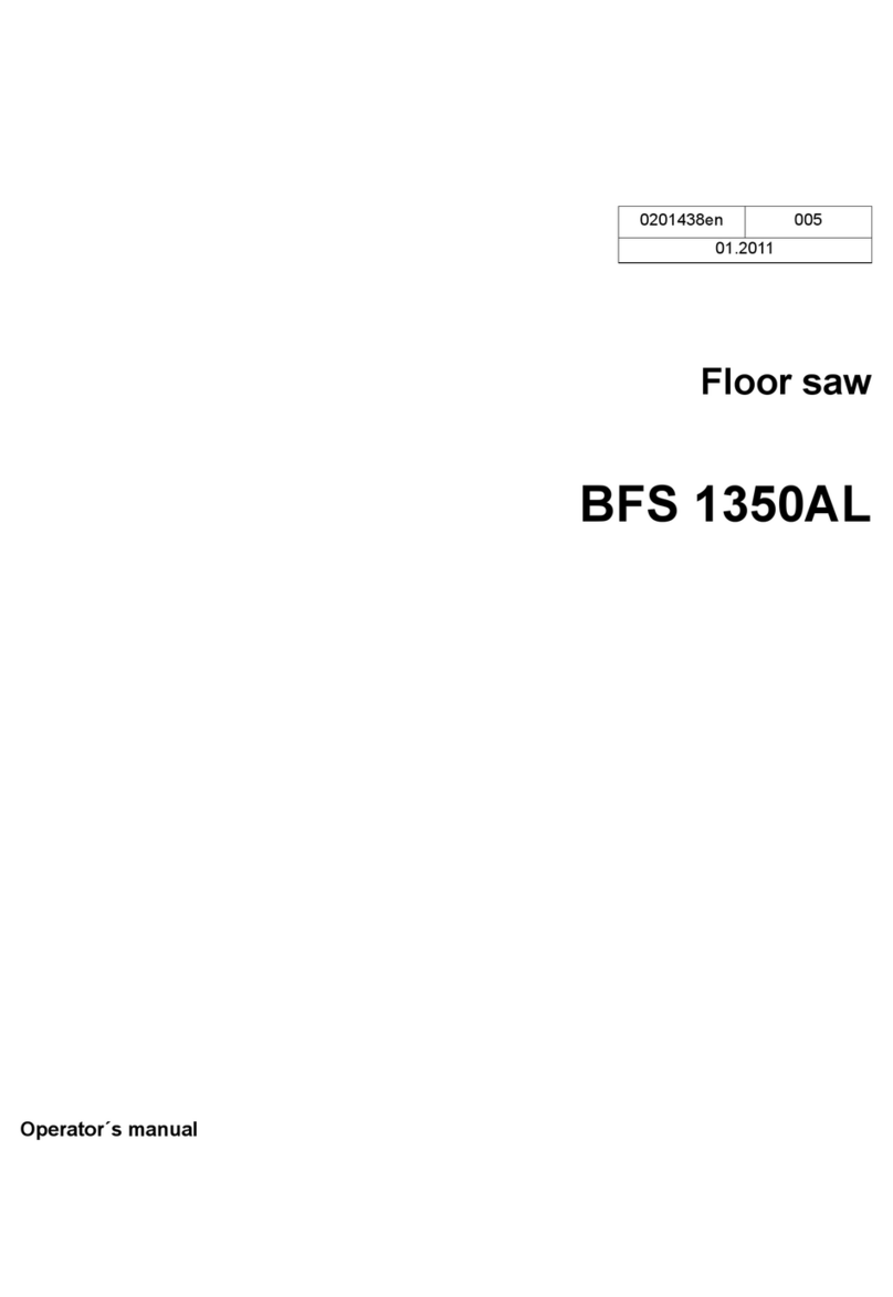 Wacker Neuson BFS 1350AL Operator's manual