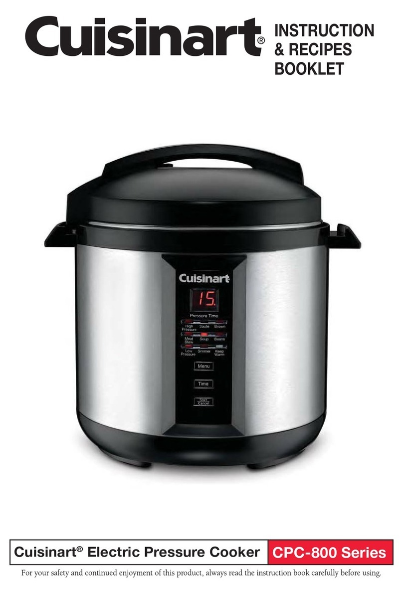 Cuisinart CPC-800 Series Operational manual Cuisinart CPC-800 Series Operational manual