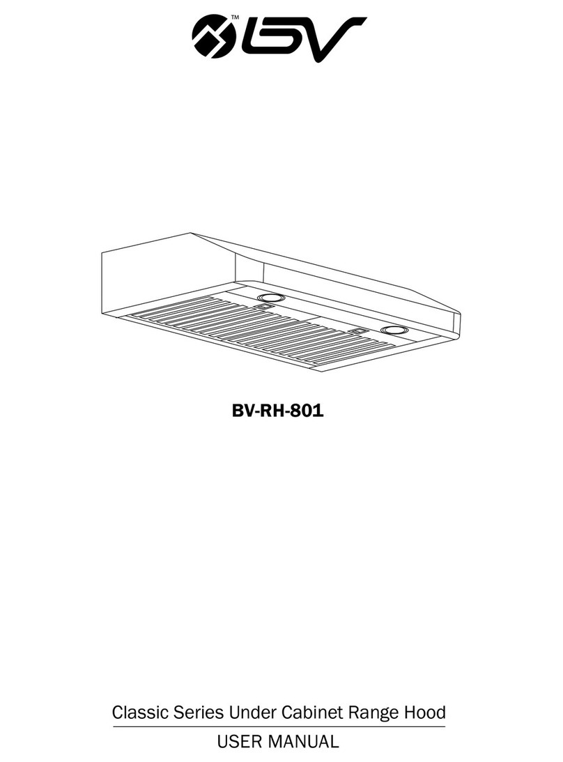 BV BV-RH-801 user manual