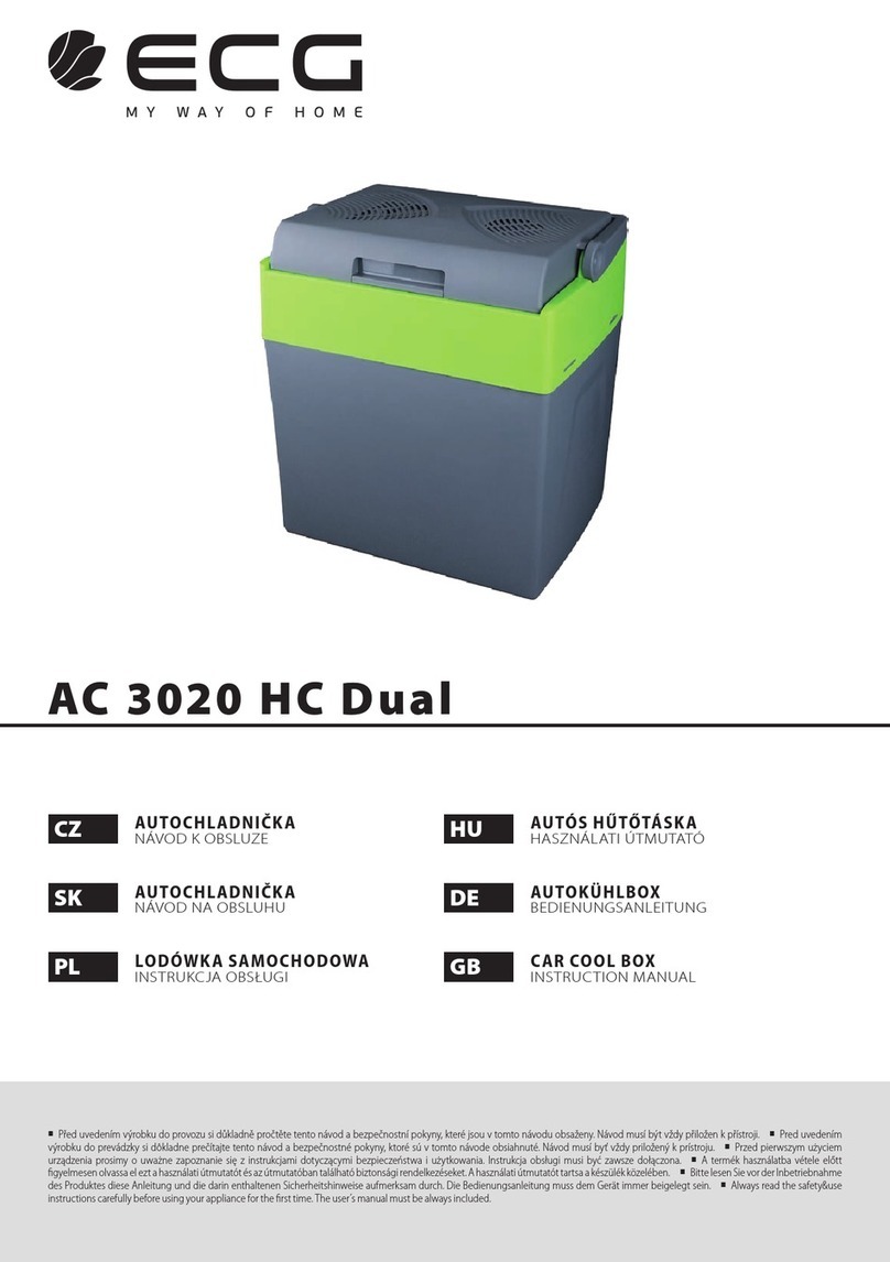 ECG AC 3020 HC Dual instruction manual