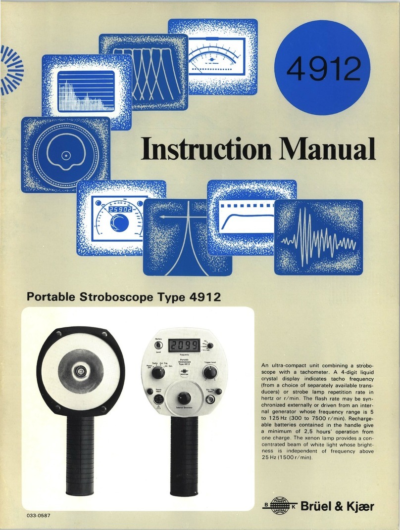 BRUEL & KJAER 4912 instruction manual