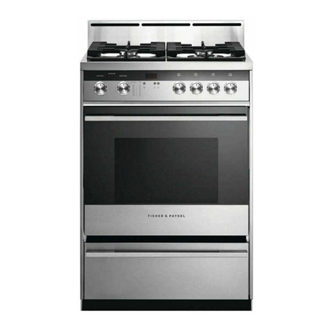 Fisher & Paykel OR24SDMBGX2-N User manual