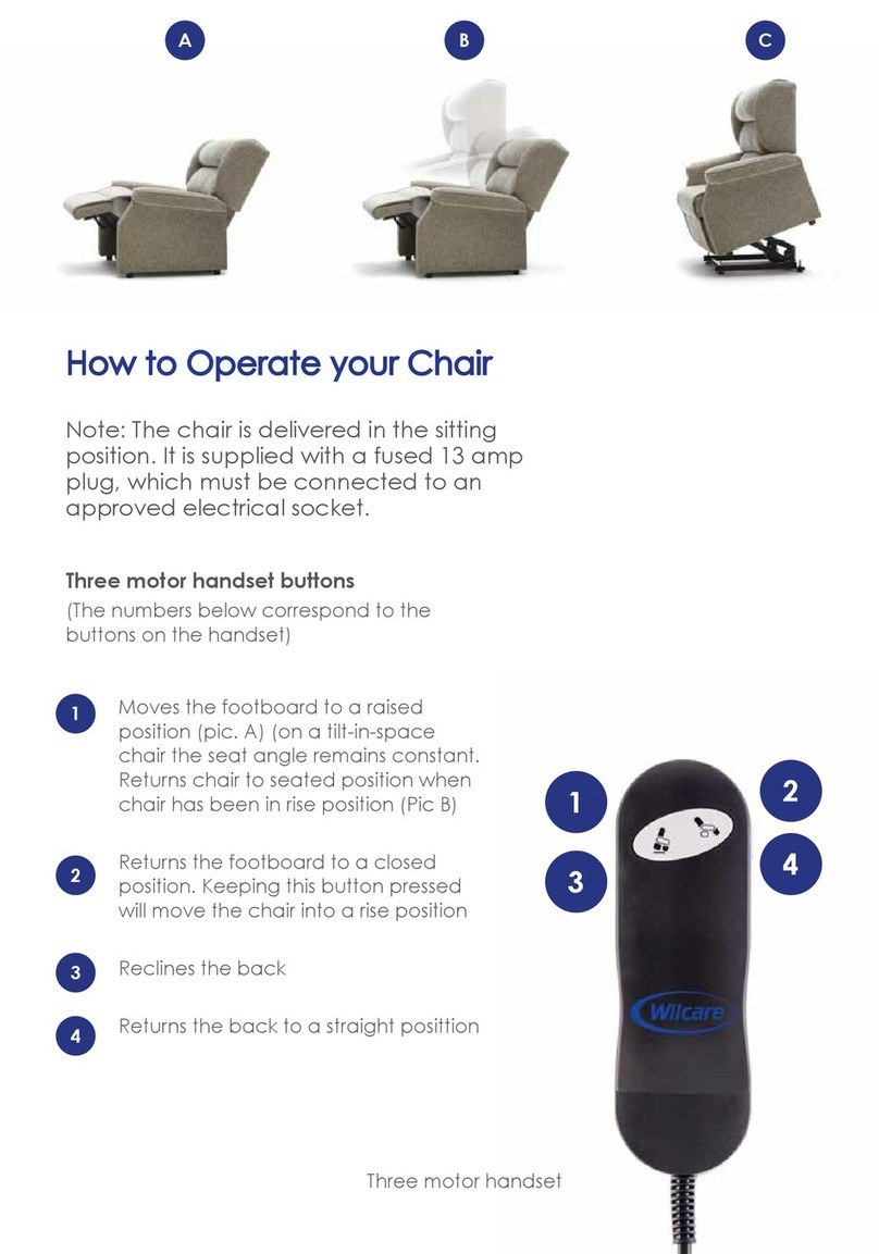 Wilcare snowdon user guide