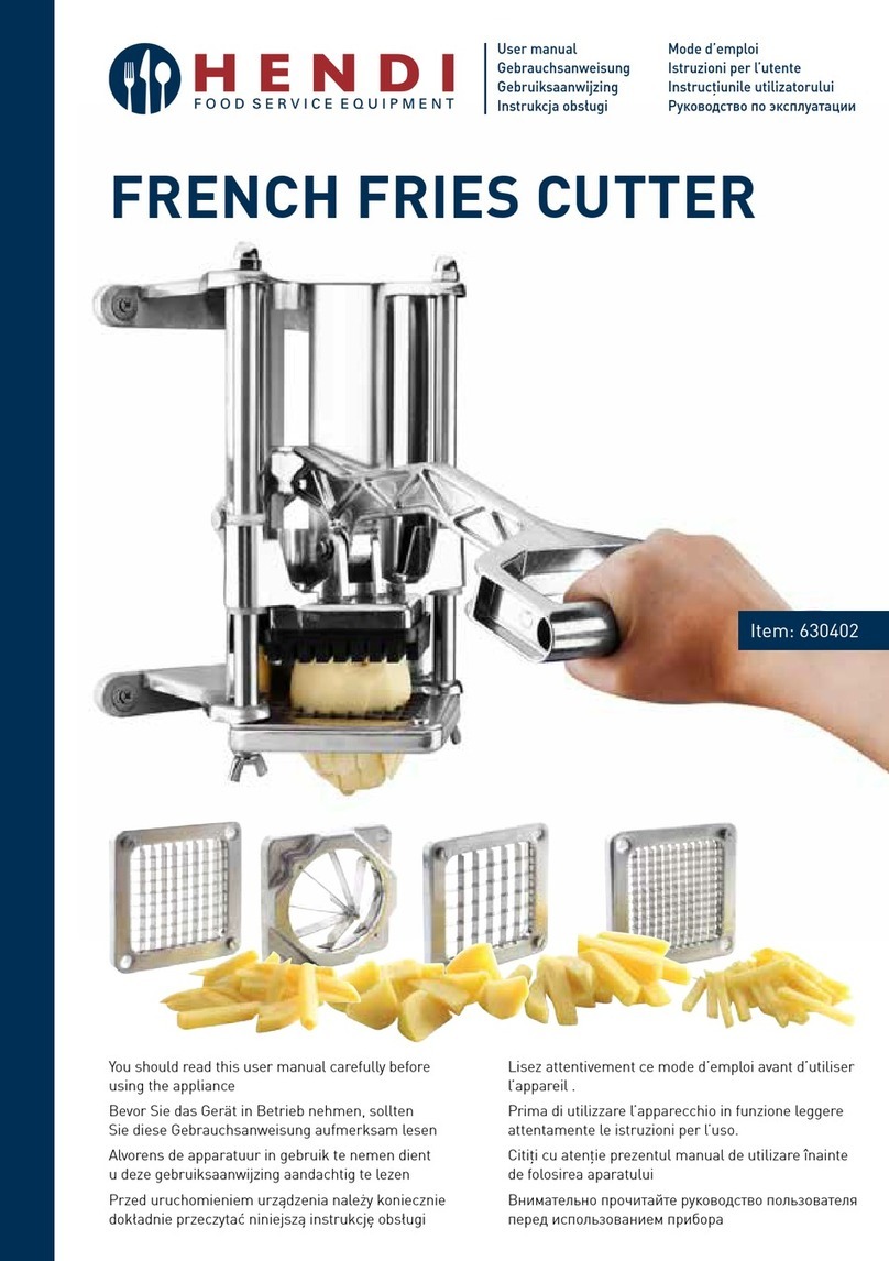 Hendi 630402 user manual