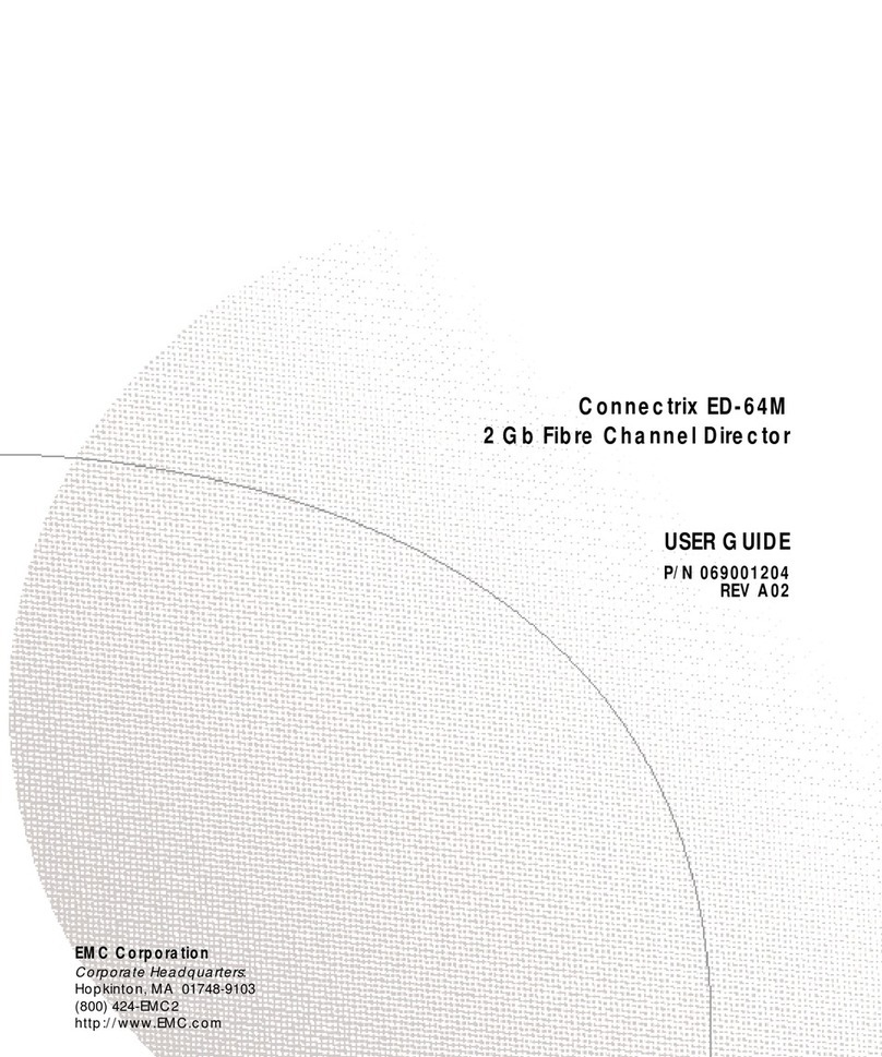 EMC Connectrix ED-64M User manual