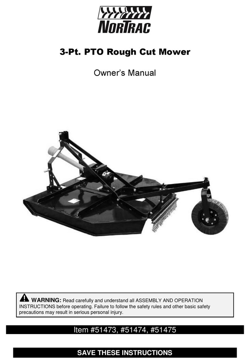 Nortrac 51473 owner's manual