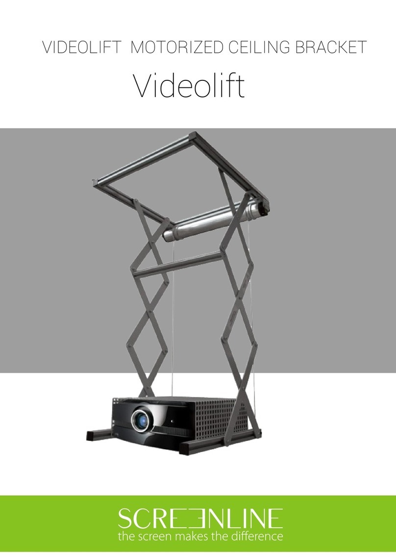 SCREENLINE Videolift manual SCREENLINE Videolift manual