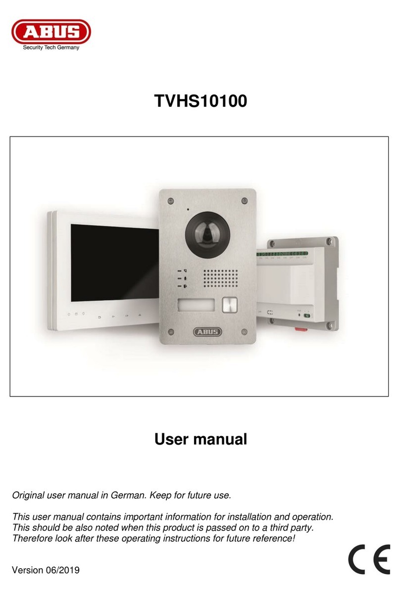 Abus TVHS10100 user manual