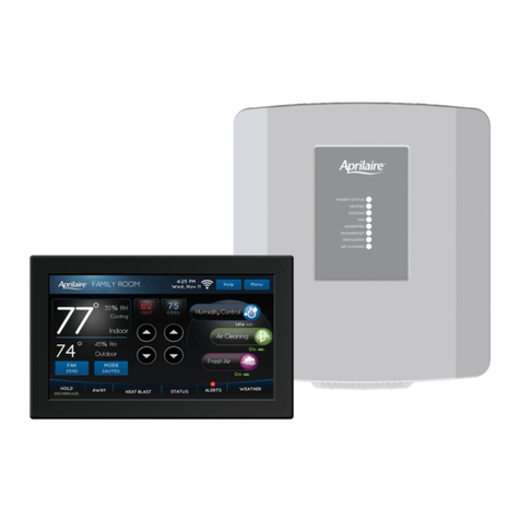 Aprilaire 8840 Safety & installation instructions