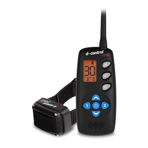 Dogtrace d-control 600 User manual Dogtrace d-control 600 User manual