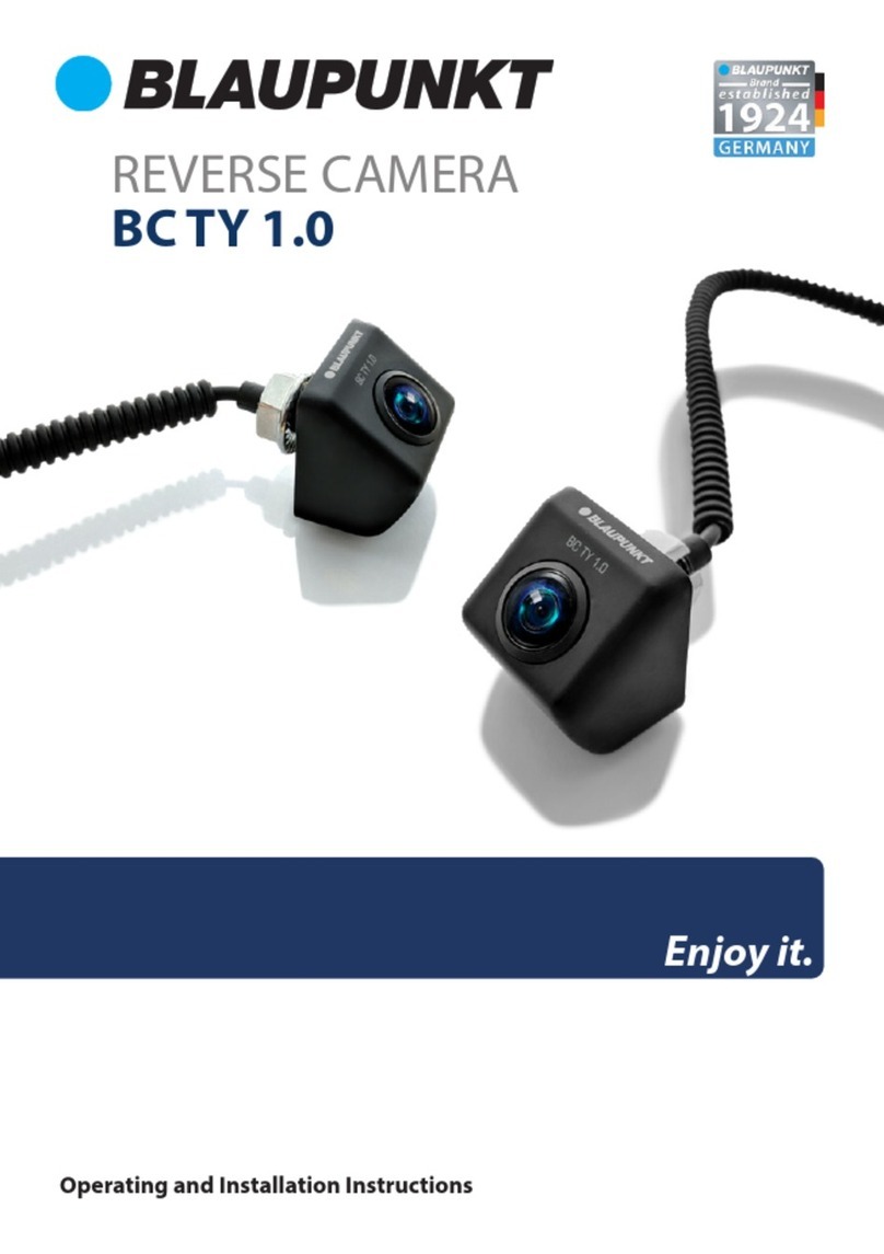 Blaupunkt BC TY 1.0 Operating and installation instructions