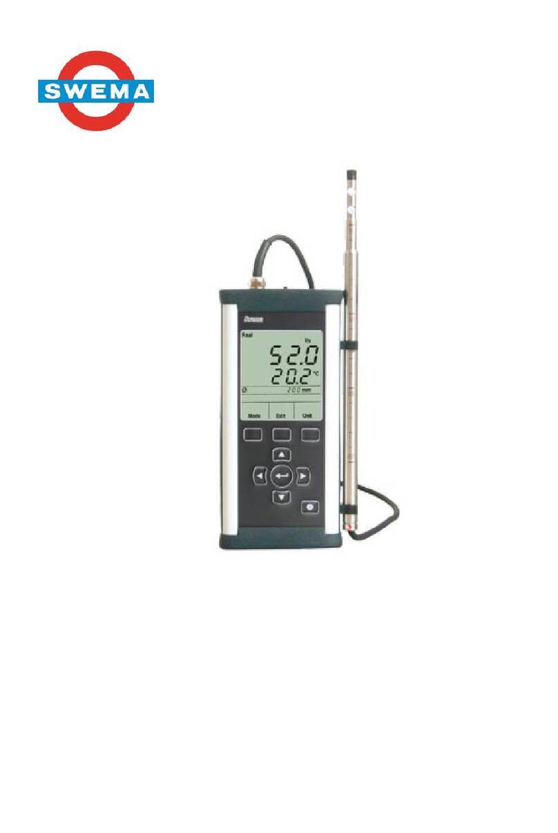 Swema Air 5 User manual