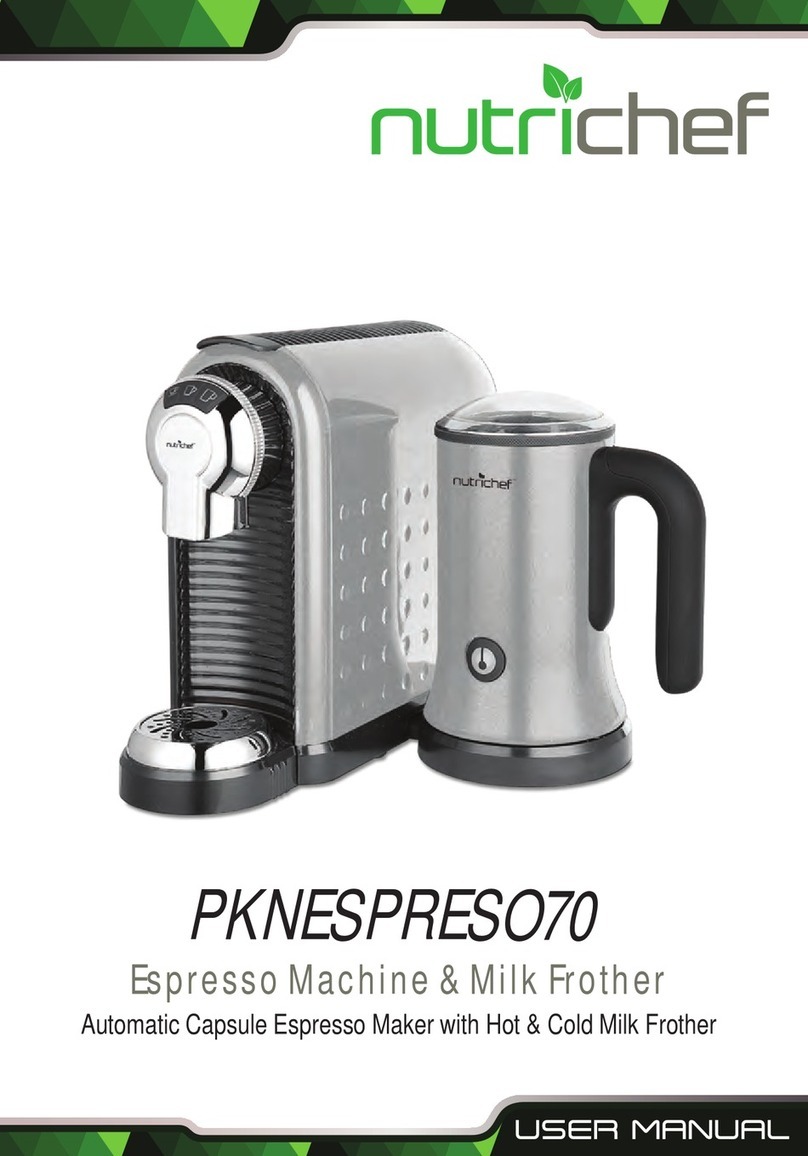 NUTRICHEF PKNESPRESO70 User manual