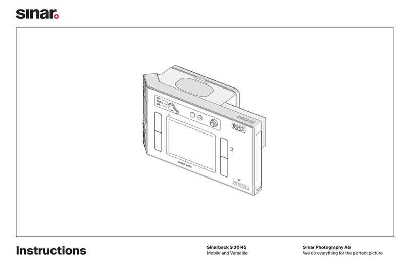 Sinar Sinarback S 30|45 instructions