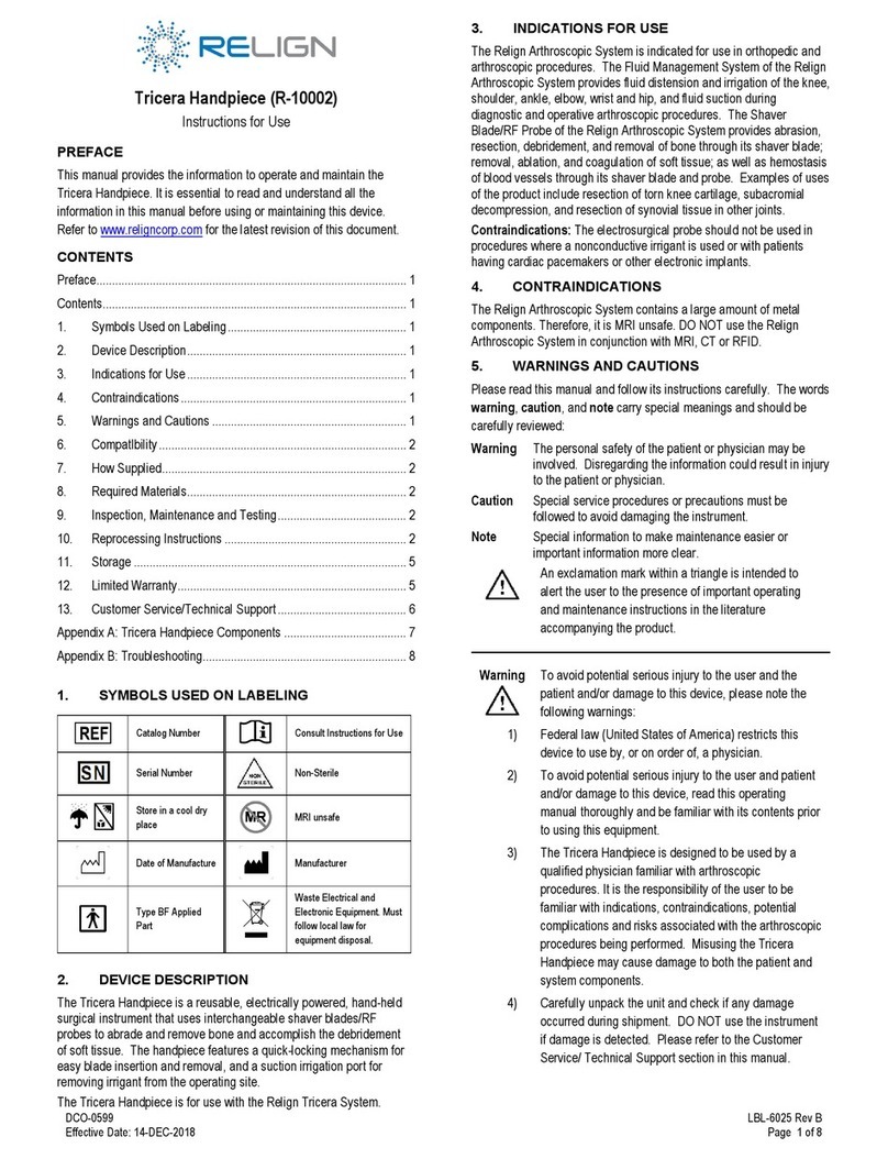 Relign R-10002 Instructions for use