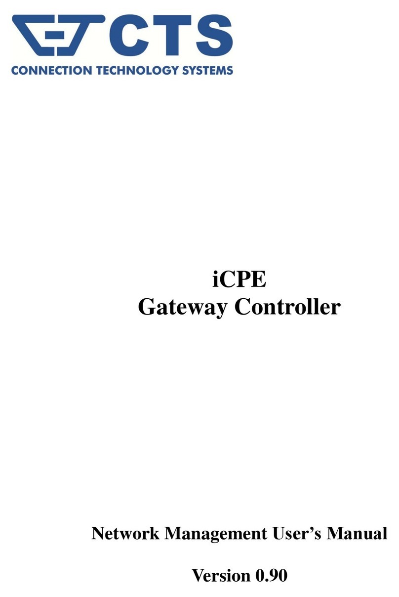 CTS iCPE User manual