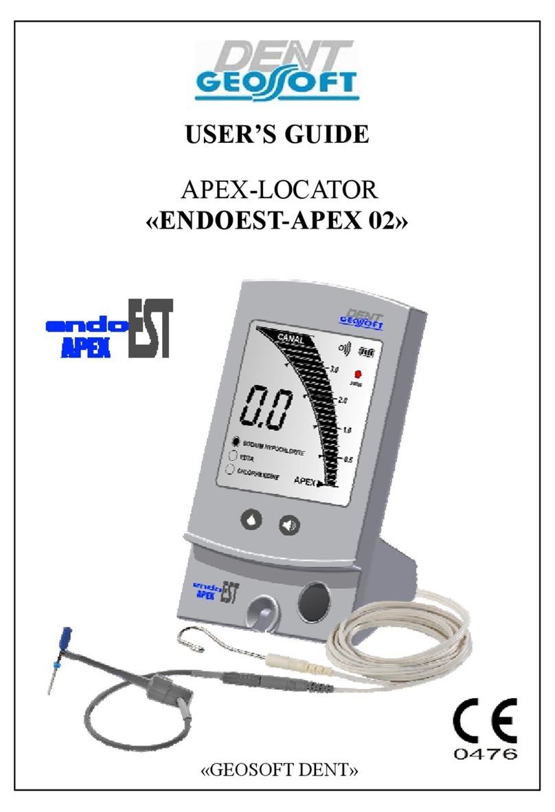 GEOSOFT DENT EndoEst-Apex 02 user guide