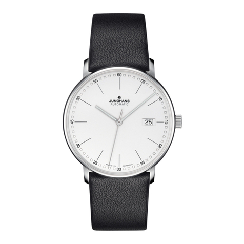 Junghans J800.2 Instructions for use
