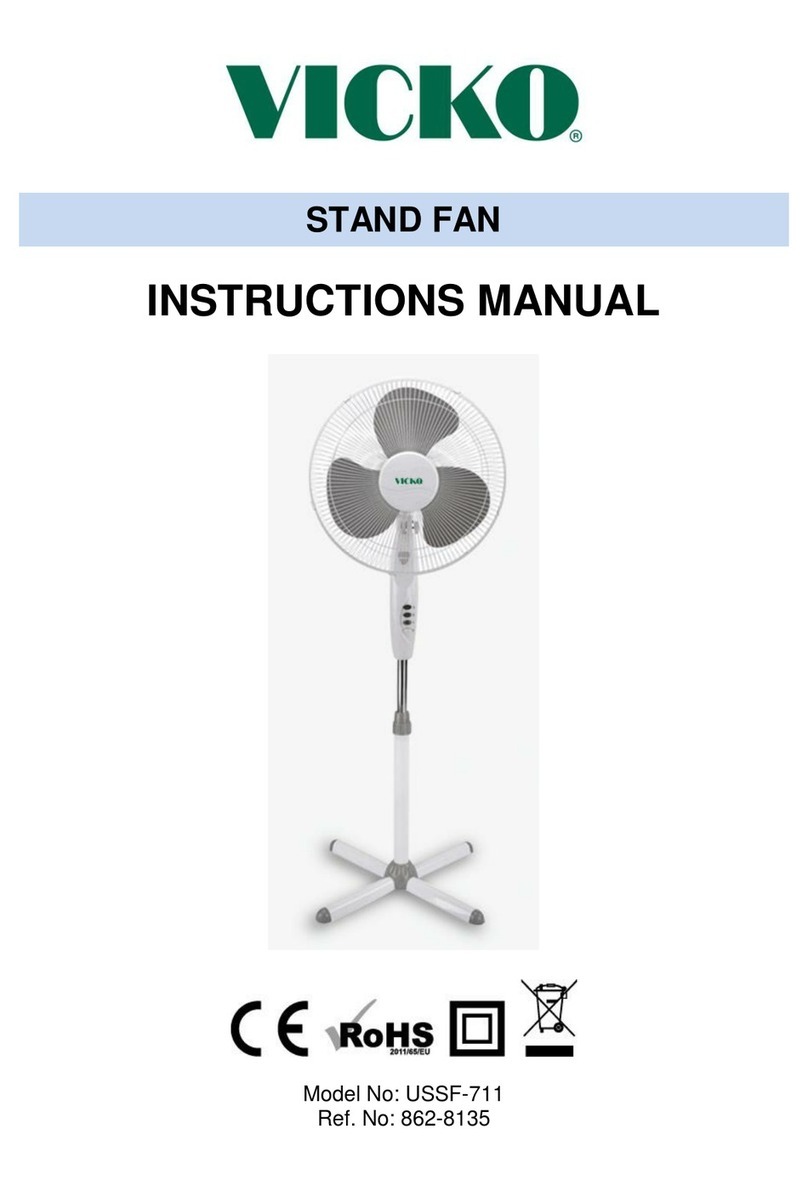 Vicko USSF-711 instruction manual