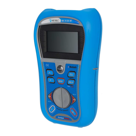 METREL EurotestCOMBO MI 3125 instruction manual