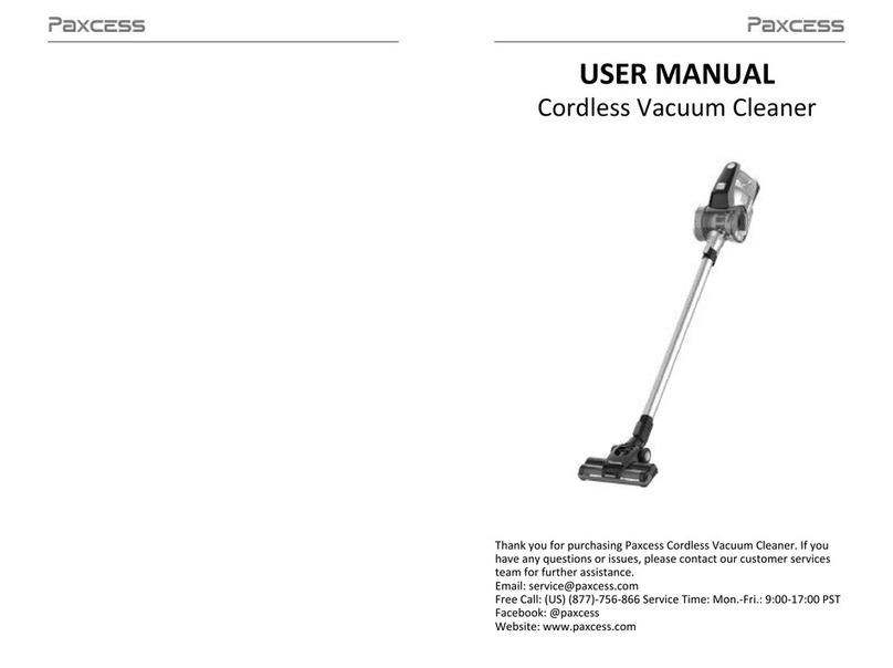 Paxcess RPCV001 user manual