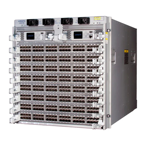 Arista DCS-7508 quick start guide