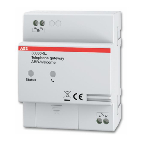 ABB 83330-5 Series User manual