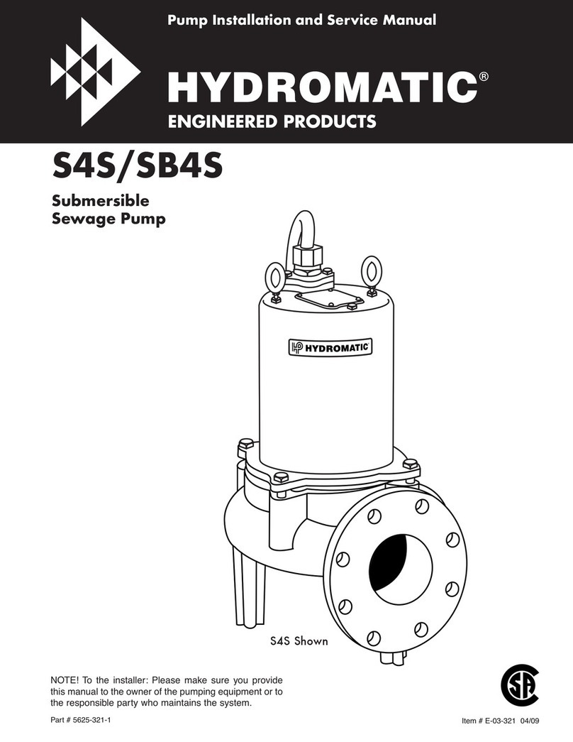 Pentair Hydromatic S4S Manual