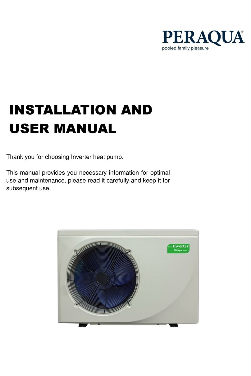 Peraqua 7300271 Installation and user manual Peraqua 7300271 Installation and user manual