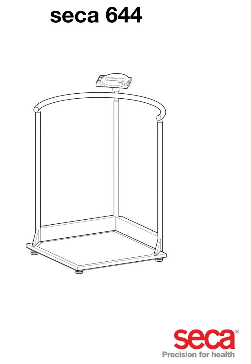 Seca 644 Series Instruction Manual