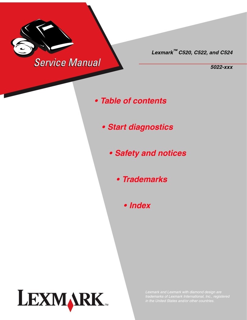 Lexmark C520 Series User manual