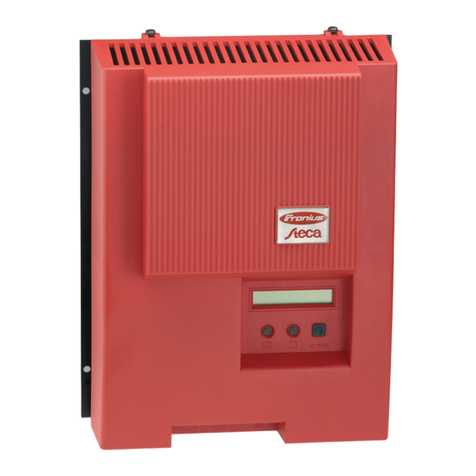 Steca Fronius Solarix 400 I User manual