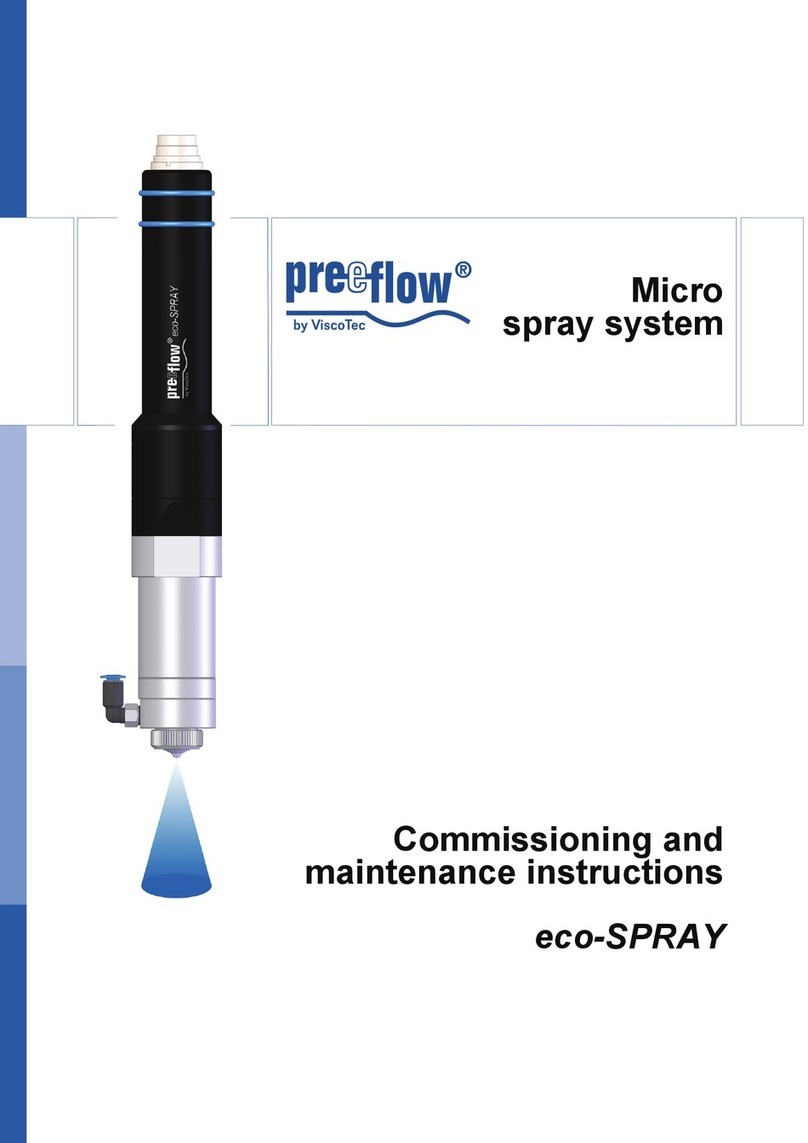 ViscoTec preeflow eco-SPRAY Commissioning and Maintenance Instructions