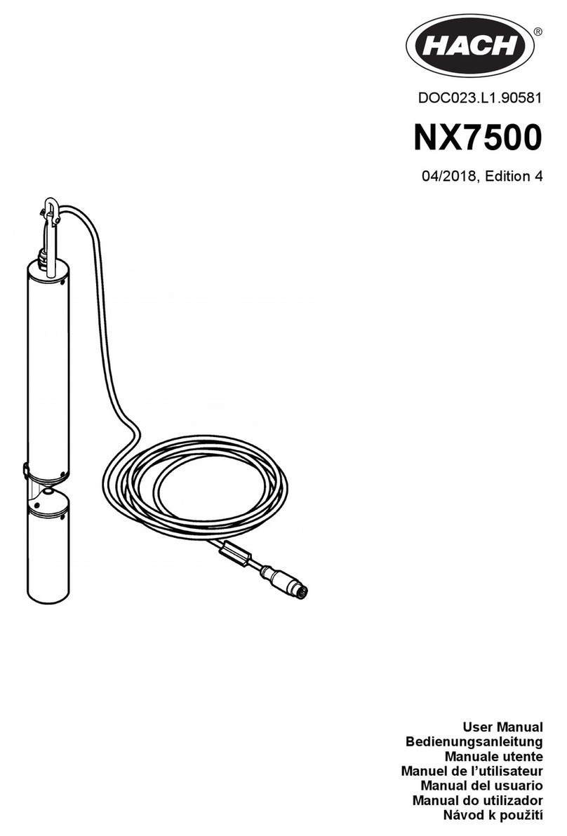 Hach NX7500 user manual