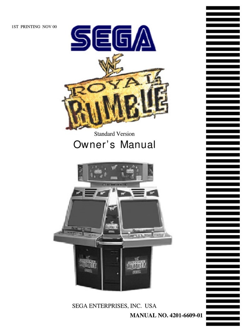 Sega Royal Rumble Standard Version User manual