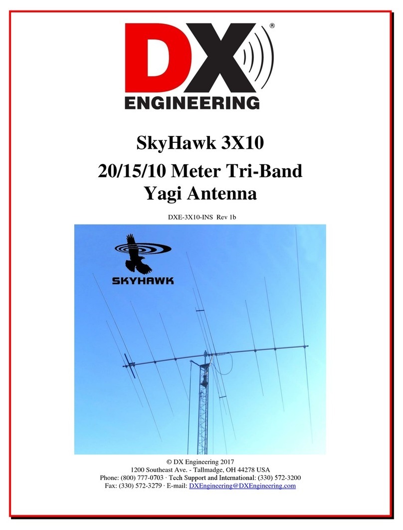 DX Engineering SkyHawk 3X10 User manual