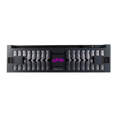 Avid Technology Maestro/Engine User manual