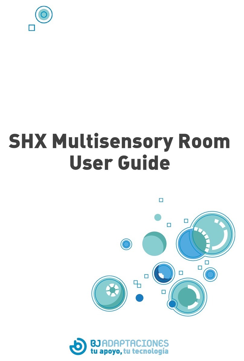 BJ ADAPTACIONES SHX Multisensory Room user guide BJ ADAPTACIONES SHX Multisensory Room user guide