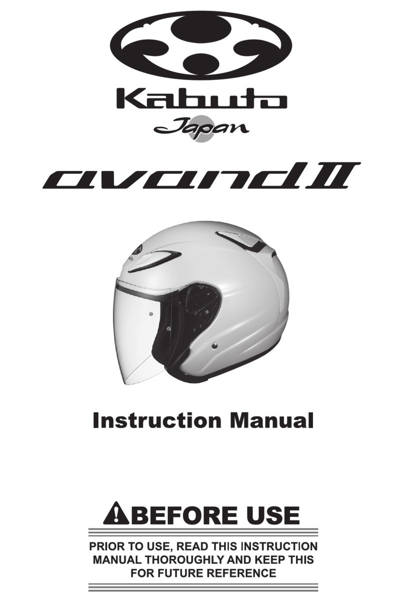 Kabuto avand2 instruction manual