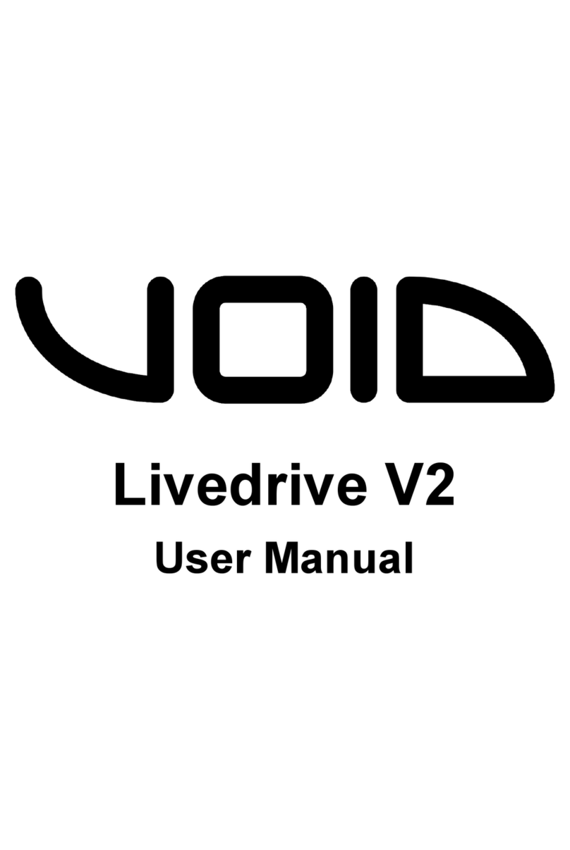 Void Livedrive V2 user manual